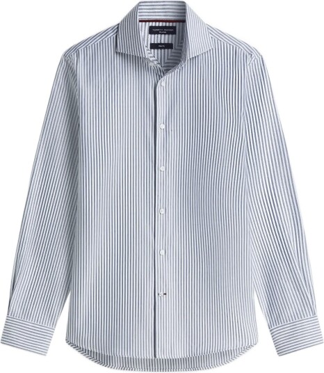 Tommy Hilfiger Ny Royal Oxford Ithaca Shirt BRILLIANT NAVY WHITE M
