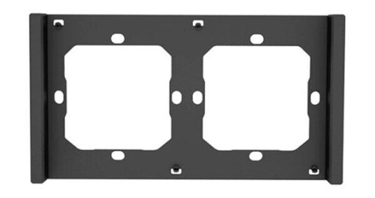 Sonoff Frame for switch M5 80 double 2-fold M5-2C-80-F (graphite/black)
