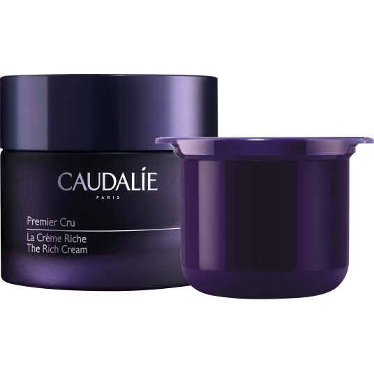 Caudalie Premier Cru Rich Cream Refill 50 ml - Luksuriøs Anti-Aging Krem for Tørr Hud