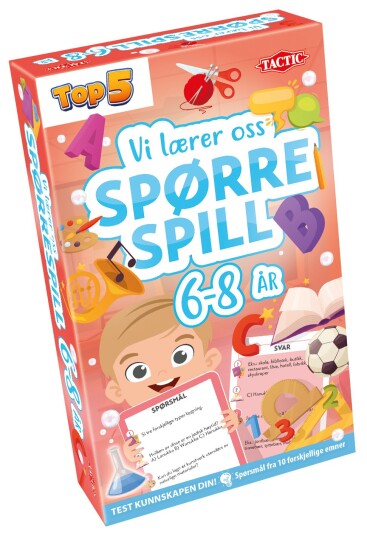 Vi lærer oss spørrespill 6-8 år Vi lærer oss spørrespill 6-8 år