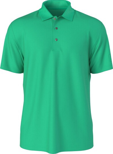 PGA Tour Ss Airflux Solid Mes Golf pologenser herre Emerald Large