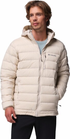 Columbia Sportswear Columbia Men's Drift Peak Stretch Down Hooded Jacket Dark Stone XL