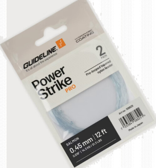 GUIDELINE Powerstrike Pro Salmon 12ft 2 pack - 0.40MM - 0.40MM