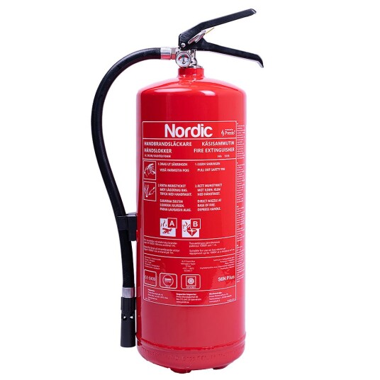 Nordic Brannslukker Skum 6L 34A Nordic Brannslukker Skum 6L 34A