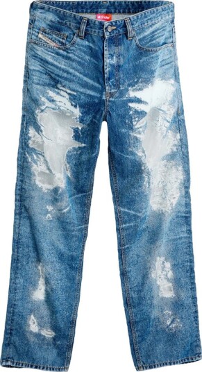 Diesel Herre Jeans Blå W32 L32,
