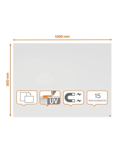 Nobo Infinity Frameless Magnetic Whiteboard 1200x900mm