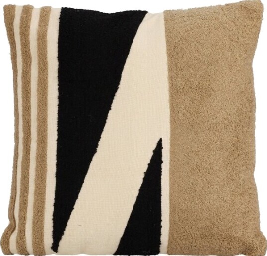 Home Styling Collection Dekorativ Pute Med Geometrisk Mønster 45 X 45 Cm Home Styling Collection Dekorativ Pute Med Geometrisk Mønster 45 X 45 Cm