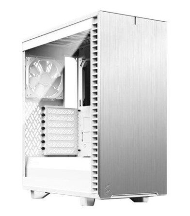Fractal Design Define 7 Compact - White TG Clear Tint Hvit Fractal Design Define 7 Compact - White TG Clear Tint Hvit