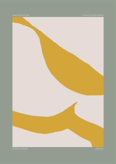 Plakat Primitiv Modernisme