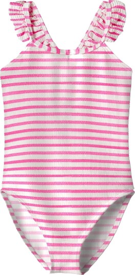Name It Badedrakt NkfZippa Knockout Rosa Name It 5 6 år 110 116 Badetøy Hvit