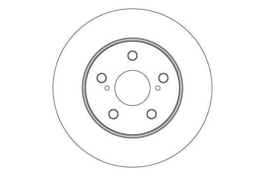 Bremseskive TRW DF6838