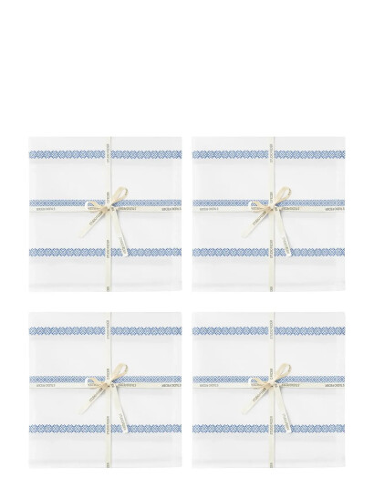STUDIO FEDER Livia Napkin - White - 40X40CM