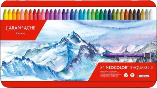 Caran d'Ache Neocolor II Aquarelle 84-set Caran d'Ache Neocolor II Aquarelle 84-set