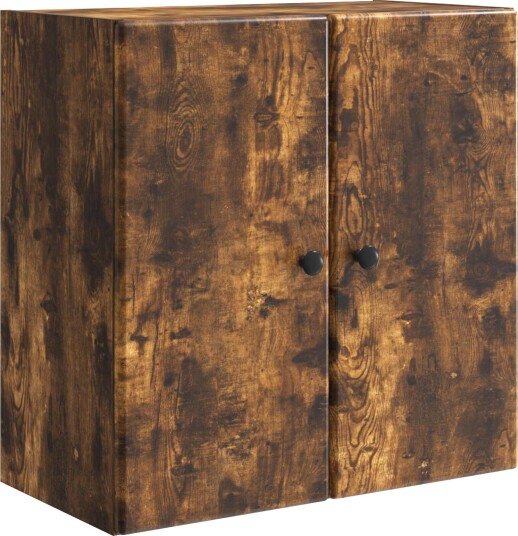 vidaXL Vegghengt skap Røkt Eik 59 x 31 x 60 cm Konstruert tre