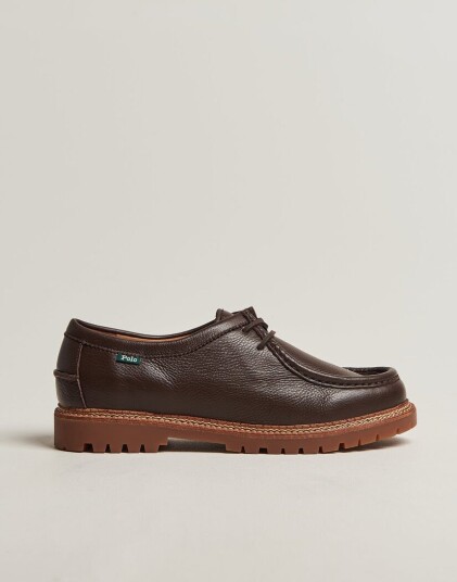 Polo Ralph Lauren Jett Apron Derby Shoe Dark Brown