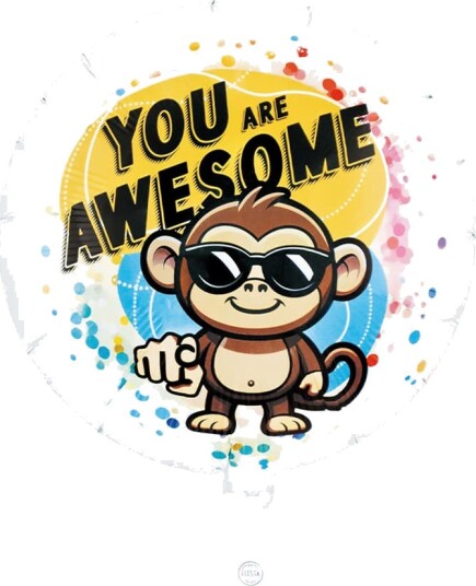 Globos You Are Awesome Folieballong 45cm GL6028