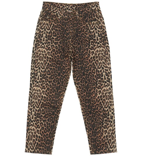 The New Feather Gray AOP TNPanya Mom Fit Jeans 11 12 år