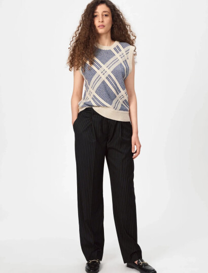 nué notes Malik Vest - Blue - M