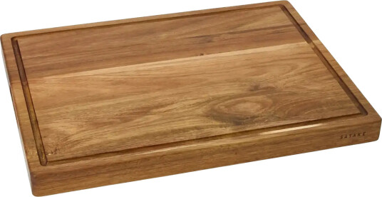 Satake Cutting Board Acacia Oil Finish 50.8X38.1X3.8Cm - Brown - 50.8X50.8X3.8
