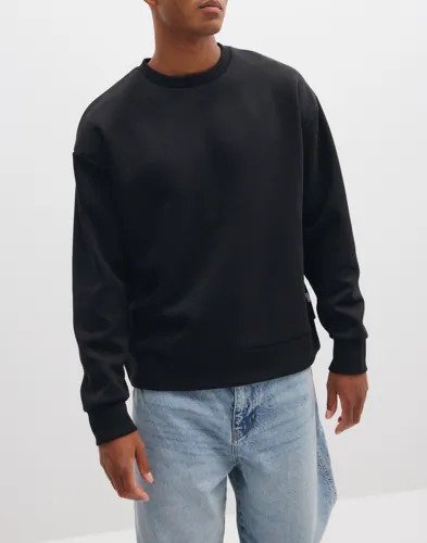 Jack & Jones Jjebarron Sweat Crew Neck Noos Collegegensere Svart