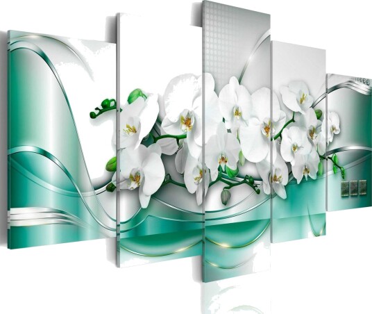 Bilde Celadon Ribbon 200x100 Artgeist sp. z o. o. Bilde Celadon Ribbon 200x100 Artgeist sp. z o. o.