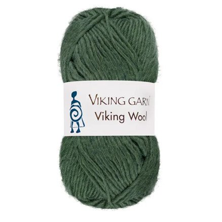 Viking Garn Wool Grønn 534