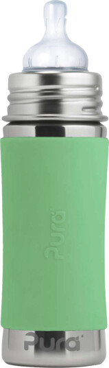 Pura kiki tåteflaske   325ml Moss