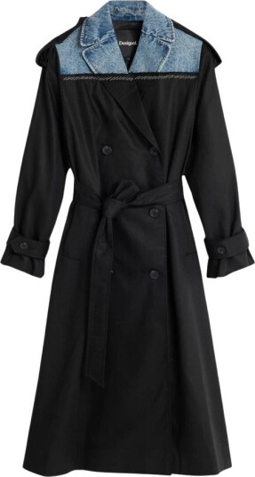 Desigual Dame Frakker Svart XL, Desigual Dame Frakker Svart XL,