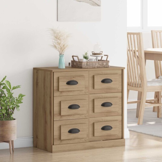 Serviesskap Artisan Eik 70 x 35,5 x 67,5 cm Konstruert tre