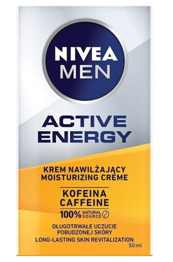 Nivea Nivea Men Active Energy Moisturizing Cream With Caffeine For Men 50Ml Nivea Nivea Men Active Energy Moisturizing Cream With Caffeine For Men 50Ml