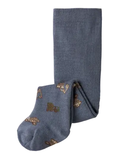 Name It Wak Machines Strømpebukse til baby folkstone gray 62/68