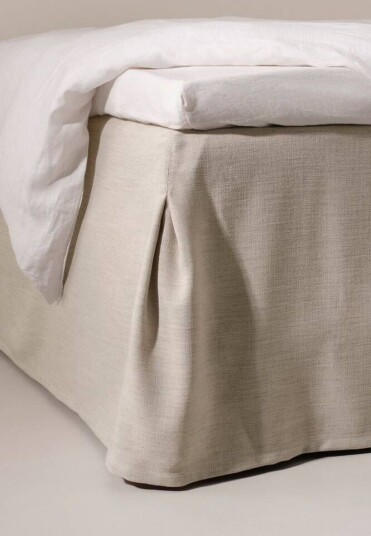 INA sengekappe 60 cm Linbeige 120X200 INA sengekappe 60 cm Linbeige 120X200
