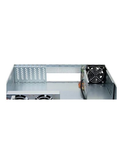 Chieftec UNC-210T 2U Server Rack Kabinet med 400W Strømforsyning - Svart Chieftec UNC-210T 2U Server Rack Kabinet med 400W Strømforsyning - Svart