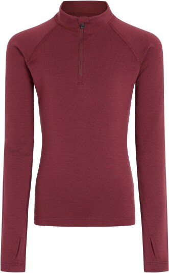 Icebreaker Kids 260 Tech LS Half Zip black 10 år