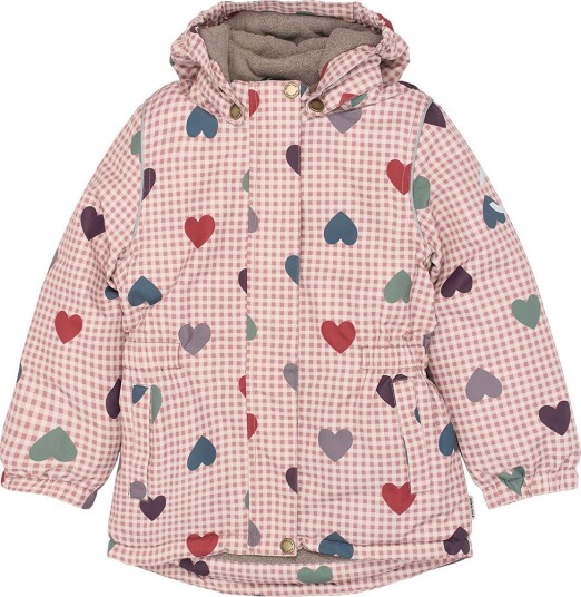 Mikk line Winter Jacket Waist Aop HEART AOP 110 Mikk line Winter Jacket Waist Aop HEART AOP 110