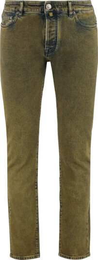 Moorer Herre Jeans Grønn W38,