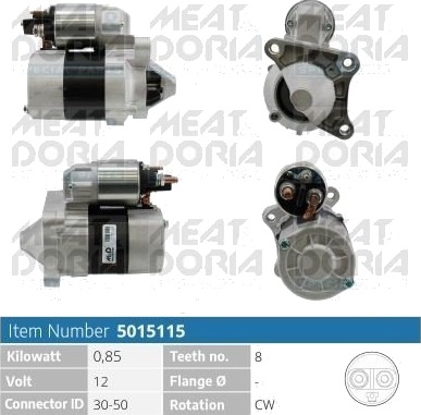 MEAT & DORIA 5015115 Starter