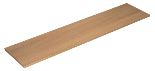 Dansani Calidris Benkeplate B40-240xh3xd51cm Lys eik / 220cm