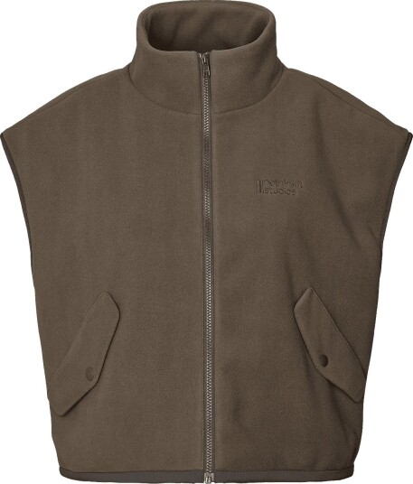 Rethinkit Studios Gilet Polar Fleece Campfire   Brown   XS/S