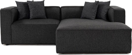 Abbas 4 seters Sofa med Divan Antrasitt Abbas 4 seters Sofa med Divan Antrasitt