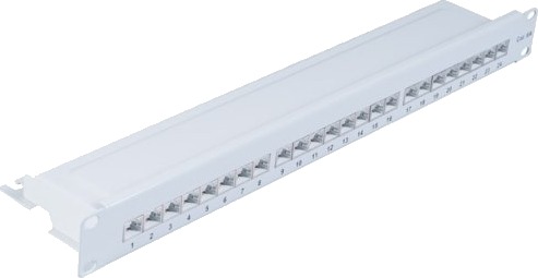 Shiverpeaks Bs75078 Rj 45 Cat6a Grå Metall 1U 482 Mm