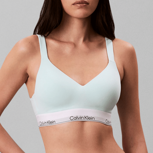 Calvin Klein Icon bralette BH grønn S Kvinner Calvin Klein Icon bralette BH grønn S Kvinner