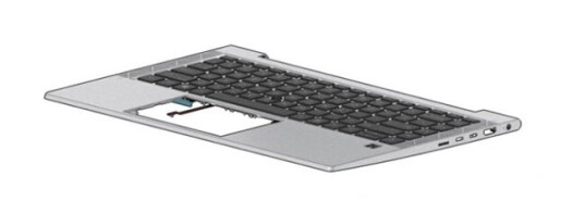 Hp - Erstatningstastatur For Bærbar Pc - Bakbelysning - Svensk/Finsk - Med Toppdeksel - For Elitebook 840 G7 Notebook
