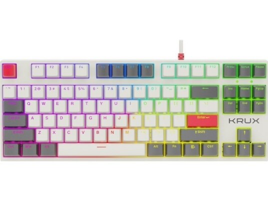 Krux Atax Pro Rgb Gateron Gult Tastatur (Krx0110)