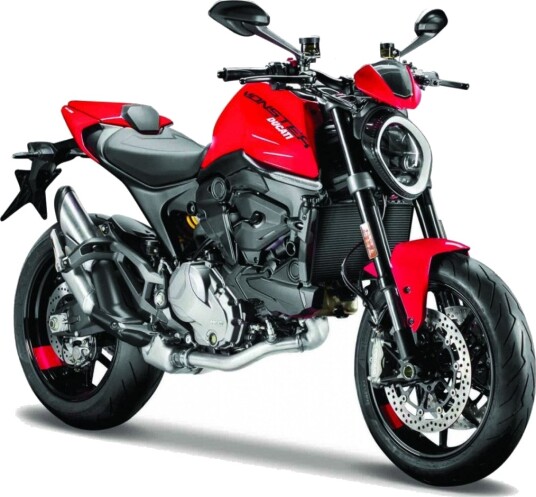 Maisto Ducati Monster Modellmotorsykkel 2021 1:18