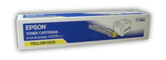 Epson S050242 Tonerkassett gul 8.000 sider Epson S050242 Tonerkassett gul 8.000 sider