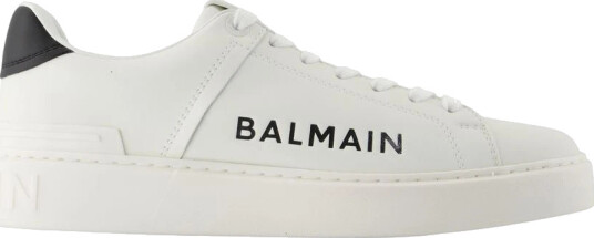 Balmain Herre Sko Hvit 43 EU,