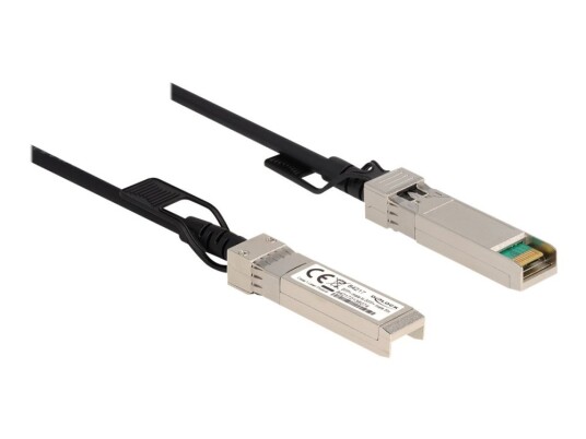 Delock - Direktekoblingskabel - Sfp+ (Hann) Til Sfp+ (Hann) - 5 M - 5.8 Mm - Toakset - Sff-8431/Sff-8432 - Passiv - Svart