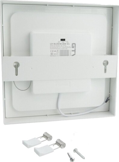 Gtv Led Downlight Bolero Gtv 0100 18W 3000K/4000K/6400K Justerbar 1600 Lm Utenpåliggende/Innfelt Panel Gtv Led Downlight Bolero Gtv 0100 18W 3000K/4000K/6400K Justerbar 1600 Lm Utenpåliggende/Innfelt Panel