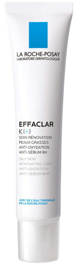 La Roche-Posay Effaclar K+ Dagkrem 40 ml for Fet Hud med Antioksidanter La Roche-Posay Effaclar K+ Dagkrem 40 ml for Fet Hud med Antioksidanter